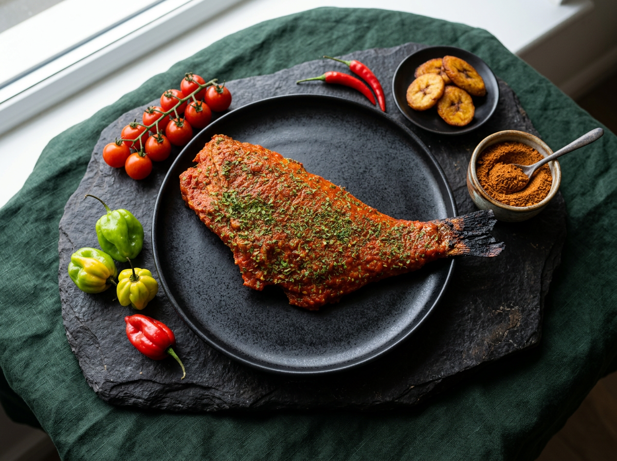 Peppered Grilled Fish